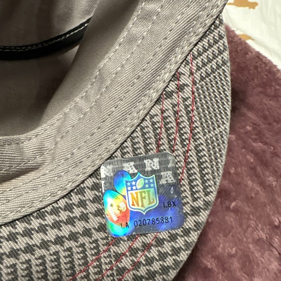 Arizona Cardinals Womens Embroidered Logo Hat Plaid Houndstooth Cap - Picture 10 of 11